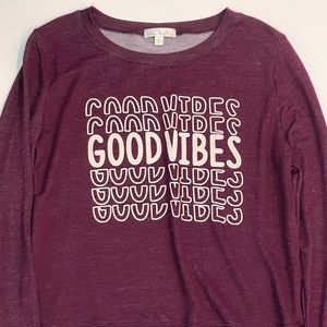 Good vibes sweater.